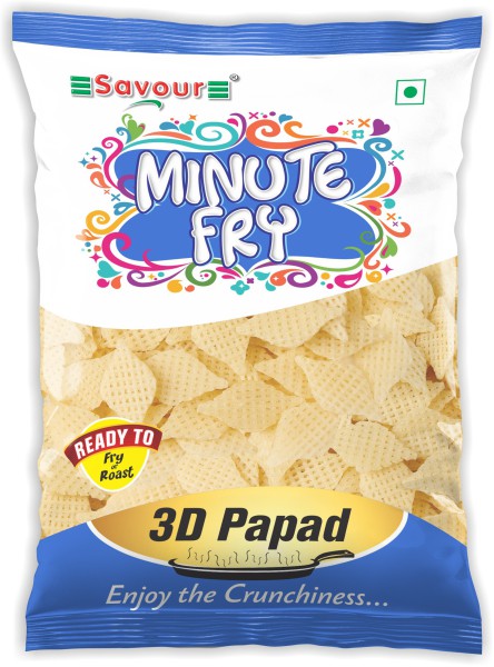 Savour Minute Fry 3D Papad