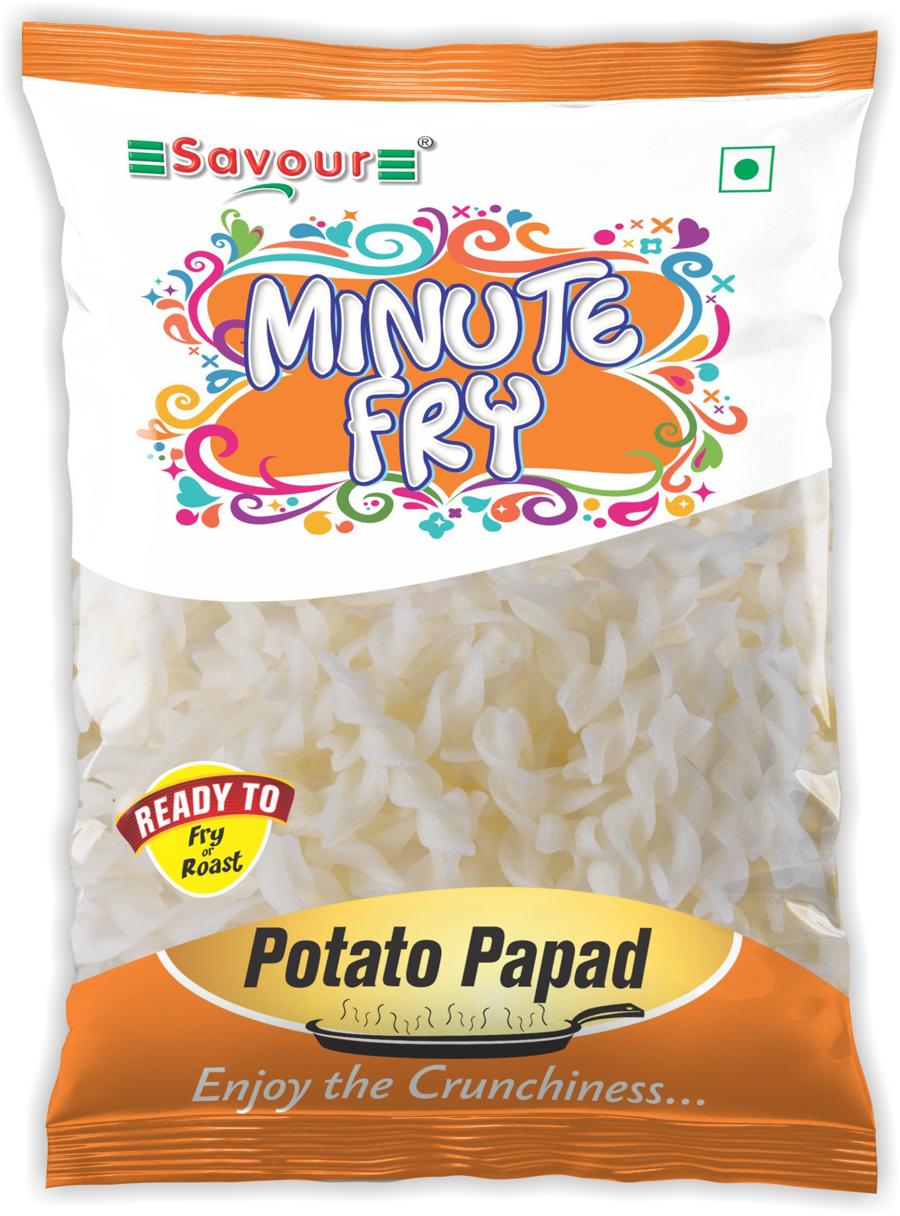 Savour Minute Fry Potato Papad