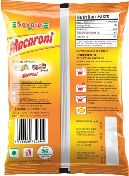 Savour Macaroni