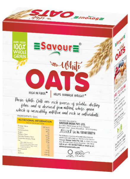 Savour White Oats